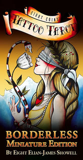 EIGHT COINS' TATTOO TAROT - BORDERLESS MINIATURE EDITION (INGLÉS)