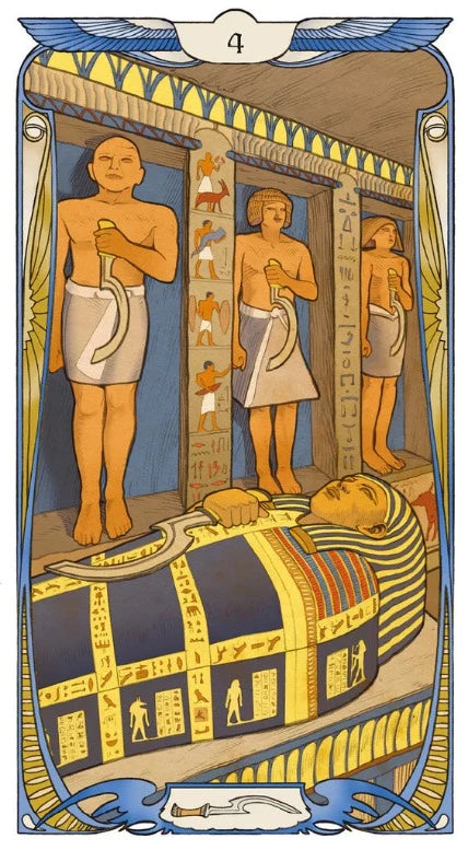 EGYPTIAN ART NOUVEU TAROT