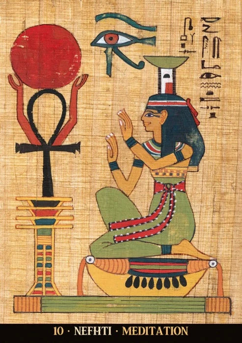 EGYPTIAN GODS ORACLE CARDS	 (ESPAÑOL-MULTI)