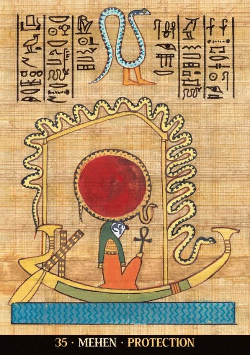 EGYPTIAN GODS ORACLE CARDS	 (ESPAÑOL-MULTI)