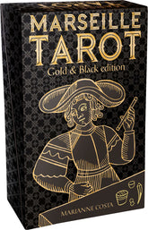 MARSEILLE TAROT GOLD AND BLACK