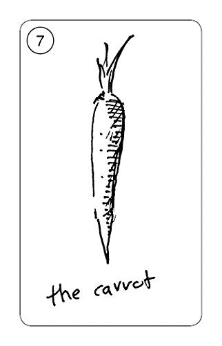 CARROT CARDS (INGLES)