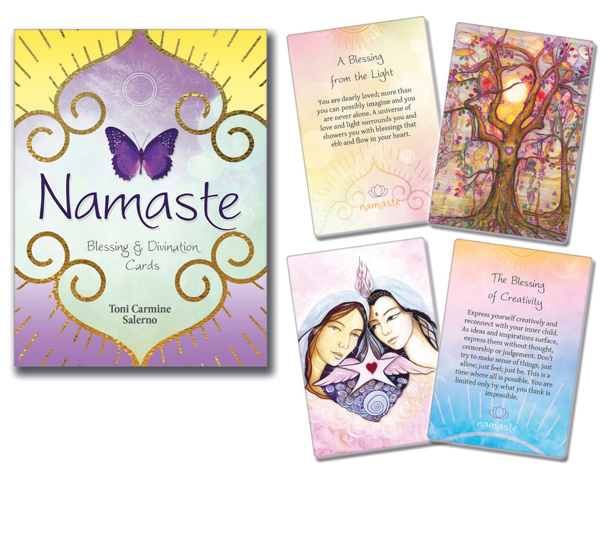 NAMASTE BLESSING & DIVINATION CARDS (INGLES)