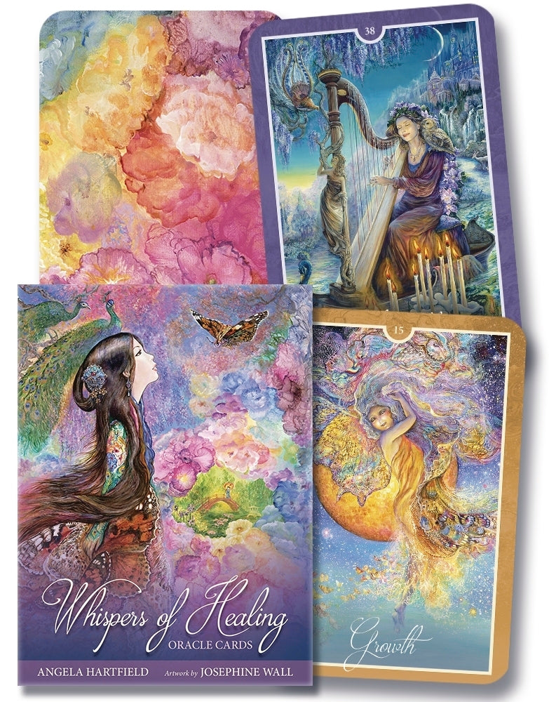WHISPERS OF HEALING ORACLE CARDS (INGLES)