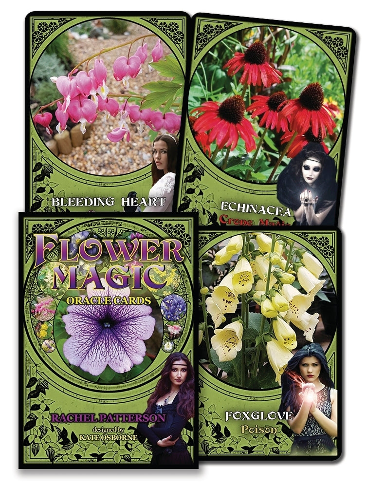 FLOWER MAGIC ORACLE CARDS (INGLES)