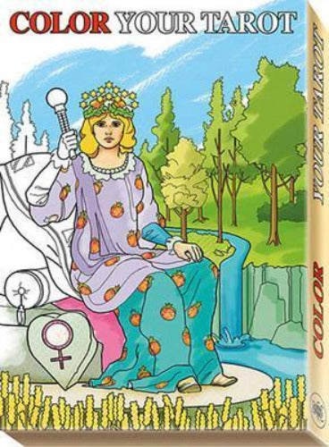 DS-COLOR YOUR TAROT - ARCANOS MAYORES (INGLES-MULTI)
