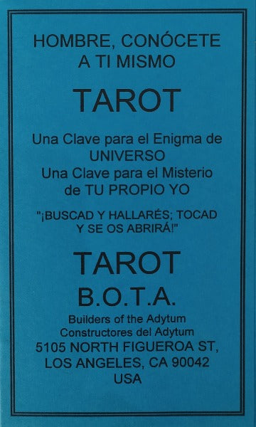 TAROT BOTA - PAUL FOSTER CAYCE (ESPAÑOL)