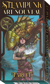 STEAMPUNK ART NOUVEAU TAROT DECK (ESPAÑOL-MULTI)