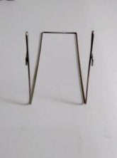 SOPORTE PARA PLACA DORADA