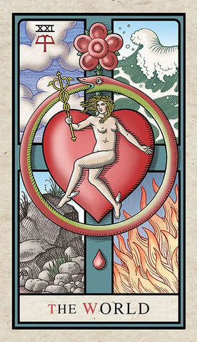 ALCHEMICAL TAROT RENEWED DECK  - 6TH EDITION (INGLES)