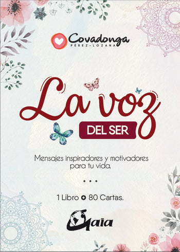 LA VOZ DEL SER. MENSAJES INSPIRADORES Y MOTIVADORES PARA TU VIDA
(LIBRO Y CARTAS)