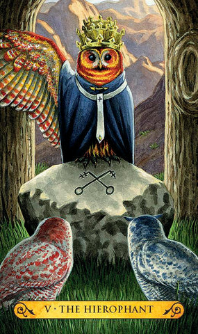 TAROT OF THE OWLS MINI DECK [INGLÉS]