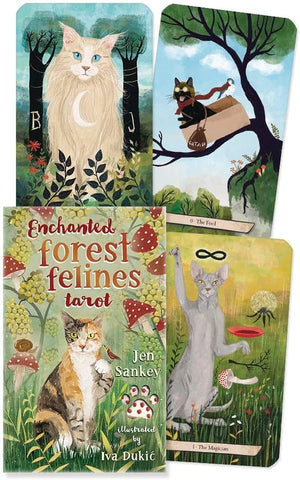 ENCHANTED FOREST FELINES TAROT (INGLÉS)