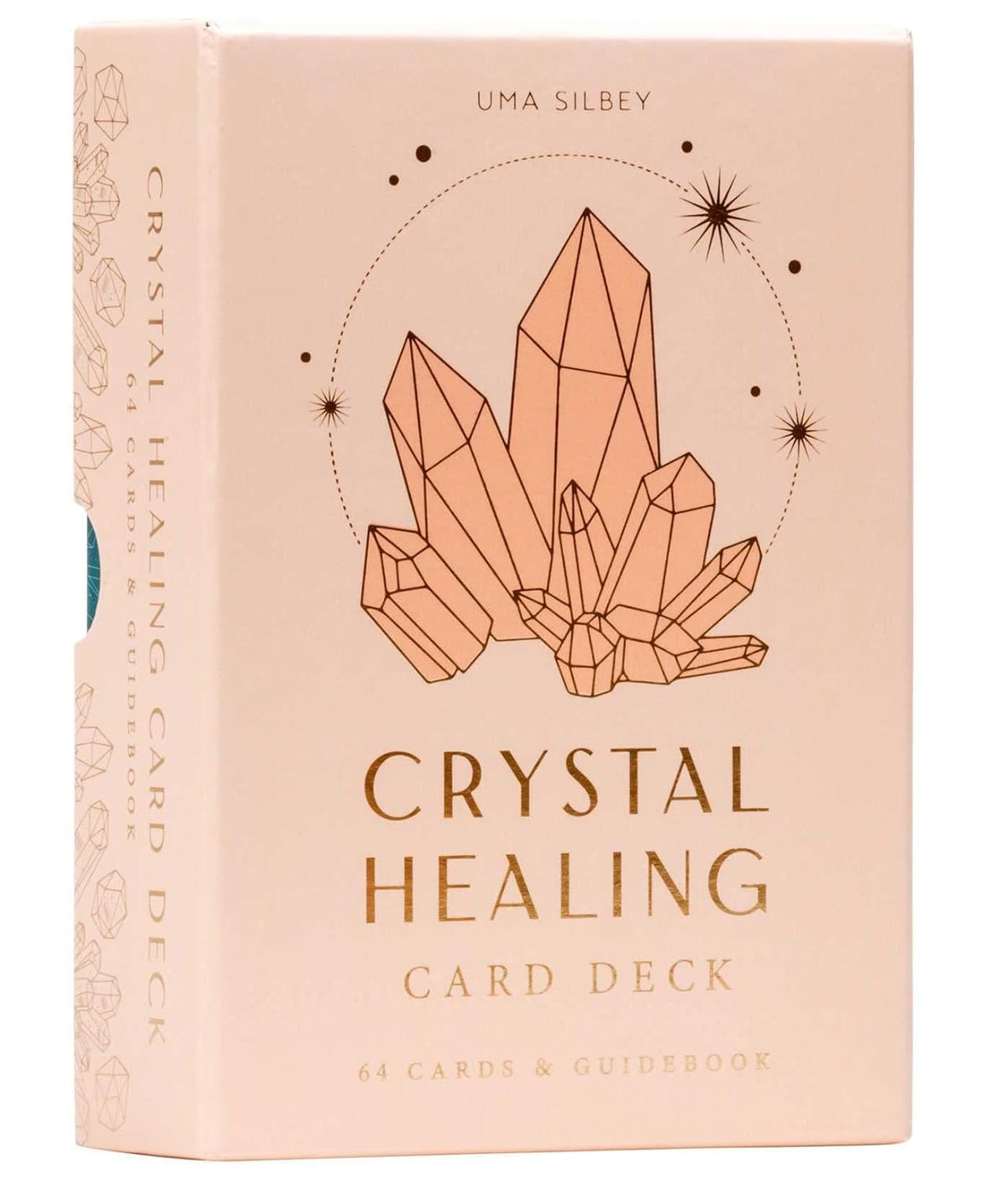 CRYSTAL HEALING CARD DECK SILBEY