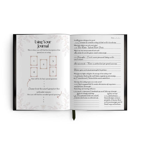 SEASONS OF TAROT: A GUIDED JOURNAL WITH 66 SPREADS AND DAILY AFFIRMATIONS FOR REFLECTION & TRANSFORMATION [INGLÉS]