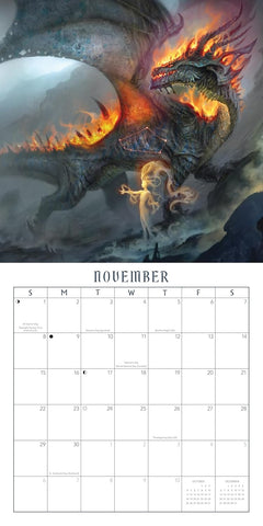 LLEWELLYN'S 2026 DRAGON CALENDAR