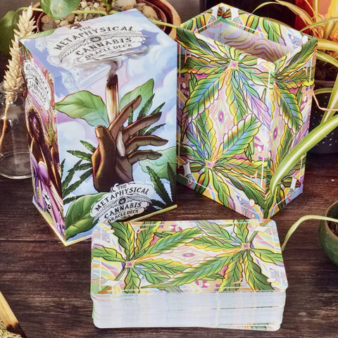 METAPHYSICAL CANNABIS, THE ORACLE DECK