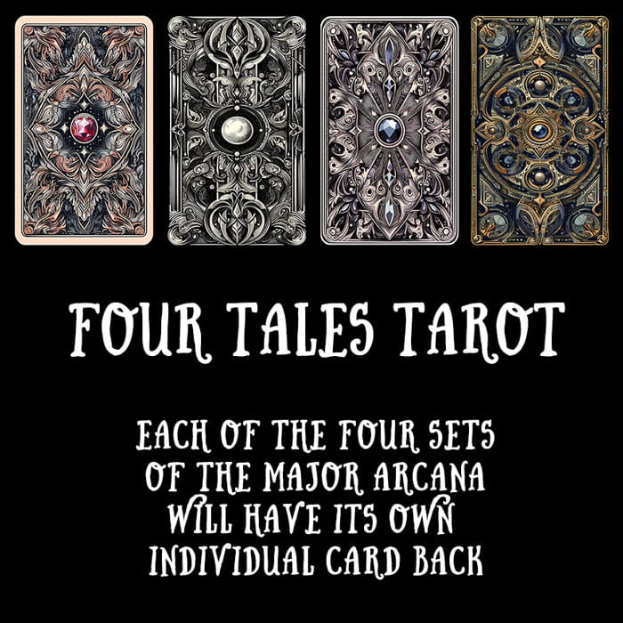 FOUR TALES TAROT - 4 JUEGOS ARC MAY