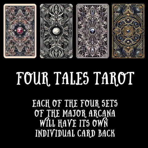 FOUR TALES TAROT - 4 JUEGOS ARC MAY