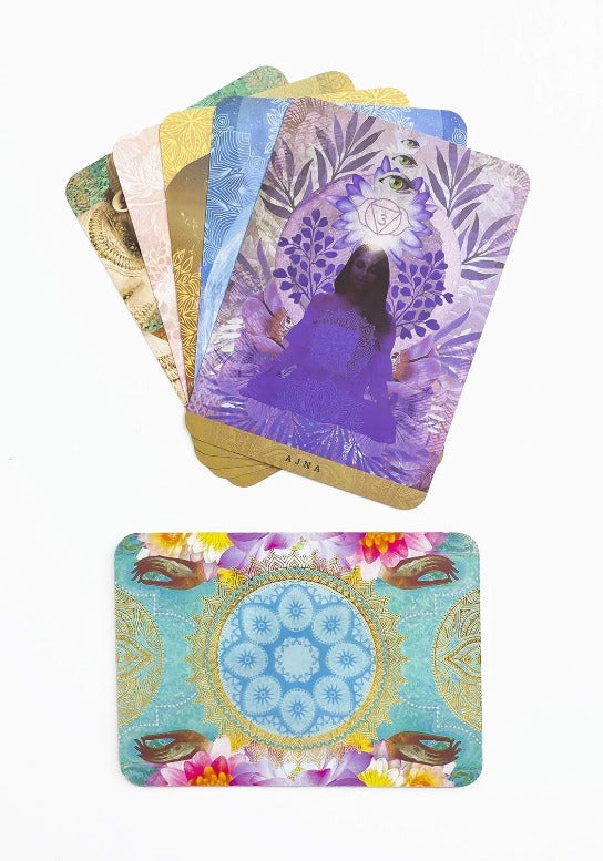 YOGIC PATH, A. ORACLE CARD DECK AND GUIDEBOOK
