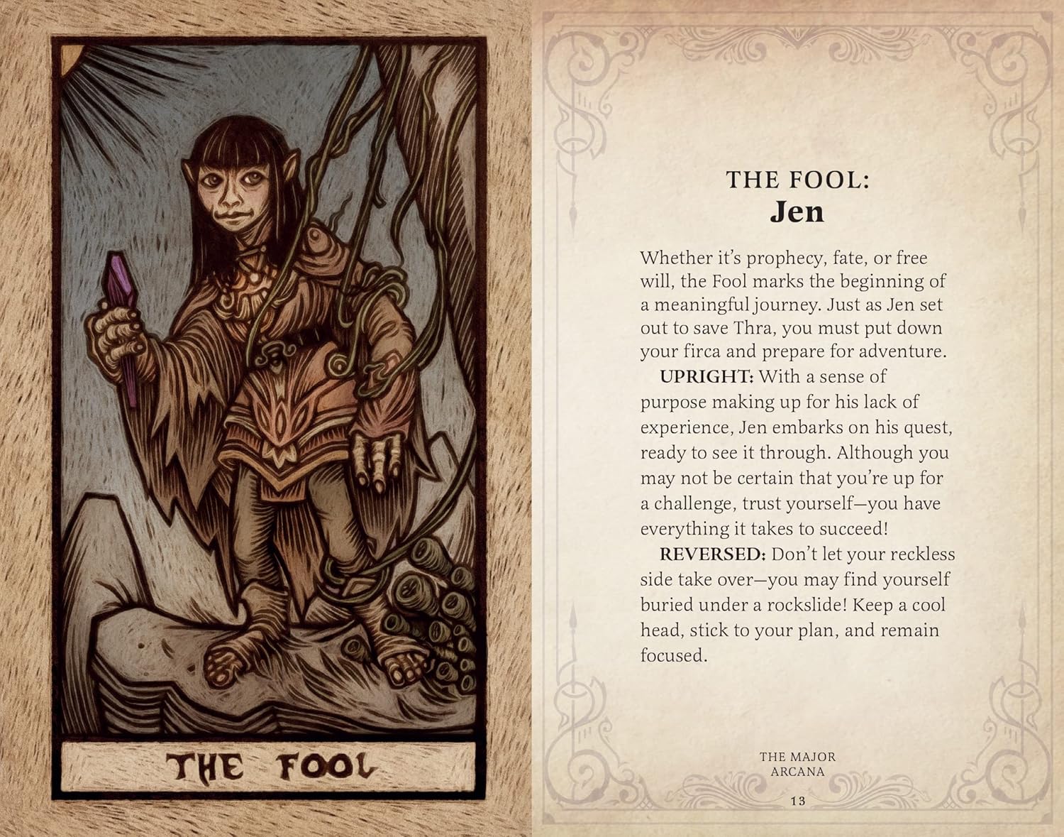 THE DARK CRYSTAL TAROT DECK & GUIDEBOOK