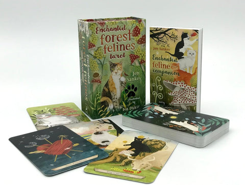 ENCHANTED FOREST FELINES TAROT (INGLÉS)