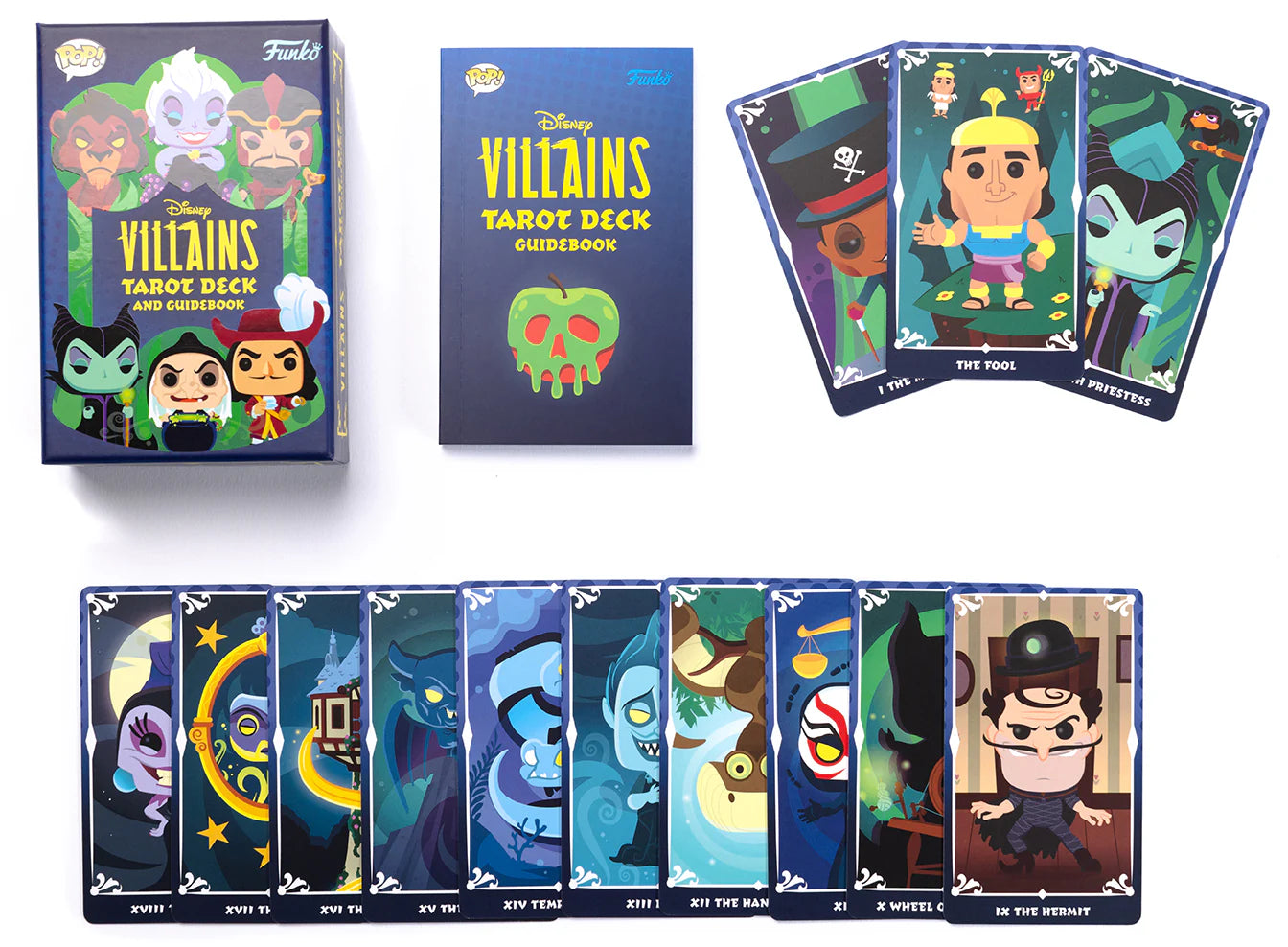 FUNKO: DISNEY VILLAINS TAROT MINI SET (INGLÉS)