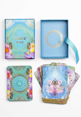 YOGIC PATH, A. ORACLE CARD DECK AND GUIDEBOOK