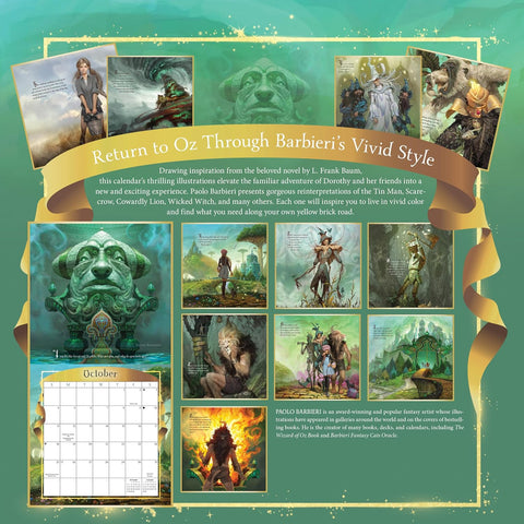 LLEWELLYN'S 2026 WIZARD OF OZ CALENDAR