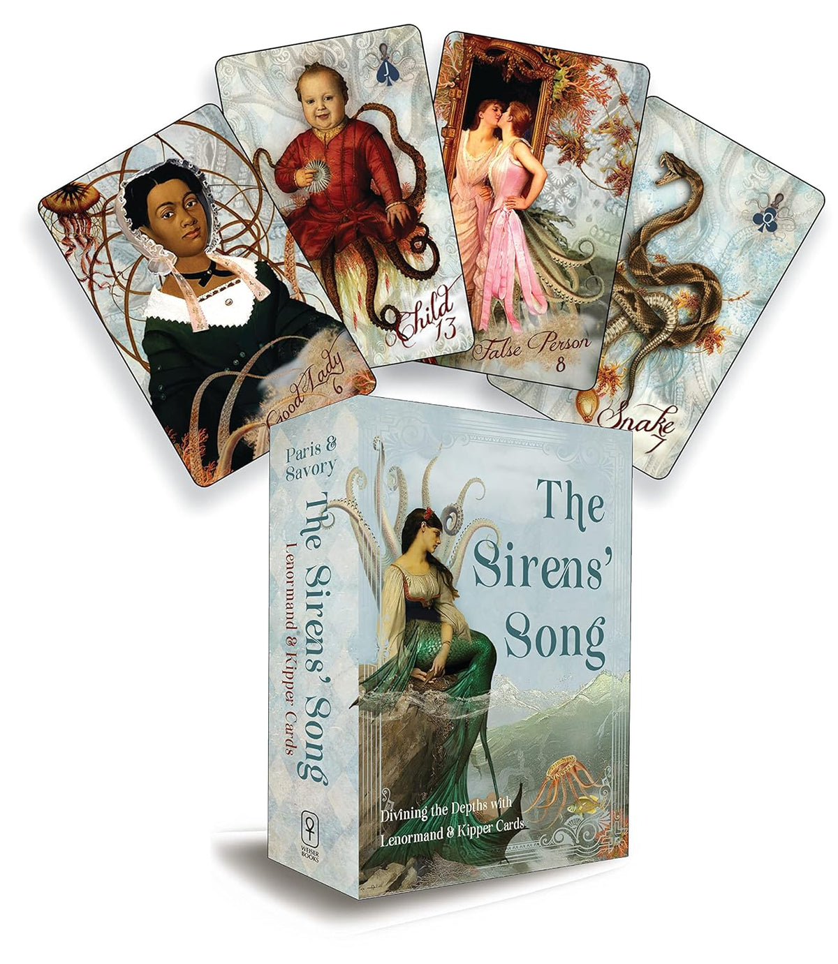 SIREN´S SONG, THE. DIVINING THE DEPTHS WITH LENORMAND & KIPPER CARDS