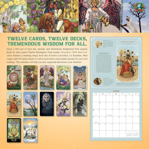 LLEWELLYN'S 2026 TAROT CALENDAR