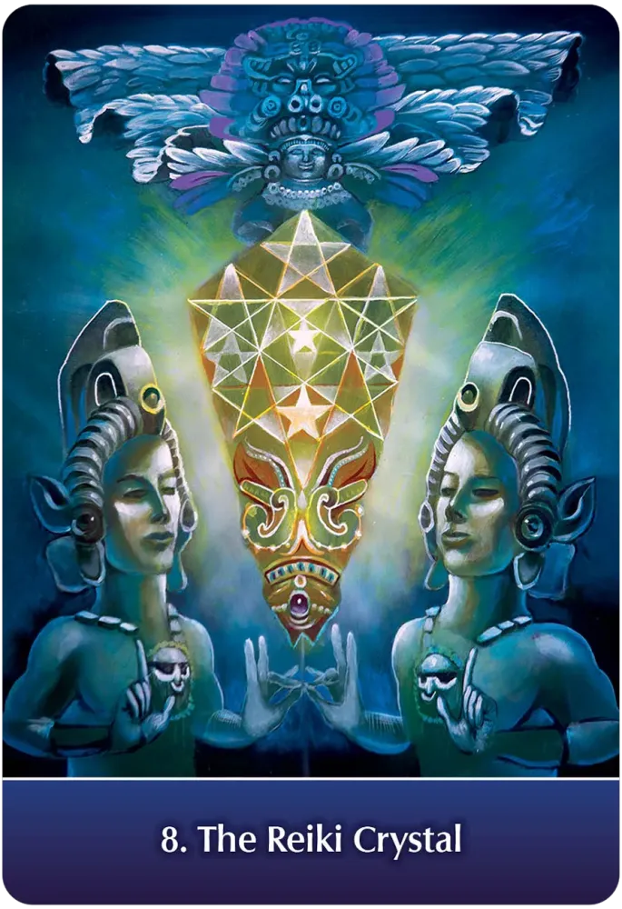 REIKI DIVINE HEALING CARD DECK (INGLÉS)