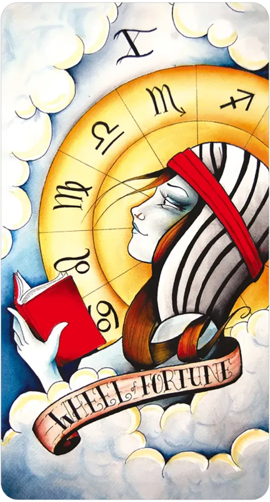 EIGHT COINS' TATTOO TAROT - BORDERLESS MINIATURE EDITION (INGLÉS)