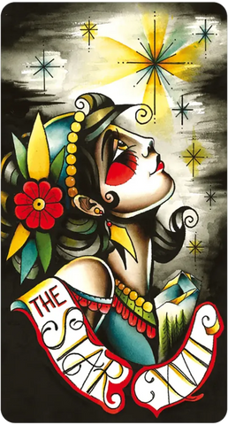 EIGHT COINS' TATTOO TAROT - BORDERLESS MINIATURE EDITION (INGLÉS)