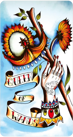 EIGHT COINS' TATTOO TAROT - BORDERLESS MINIATURE EDITION (INGLÉS)