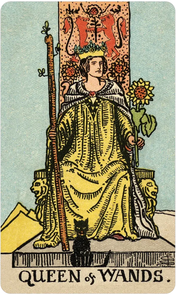 SMITH-WAITE® TAROT DECK - BORDERLESS MINIATURE EDITION (INGLÉS)