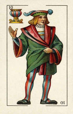 A GAME OF FORTUNE CARDS