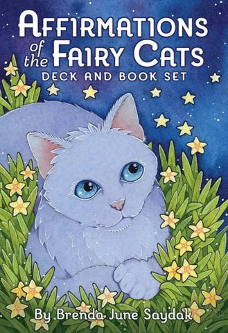 AFFIRMATIONS OF THE FAIRY CATS DECK AND BOOK SET (INGLES)