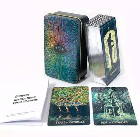 POCKET PRISMA VISIONS TAROT - EN LATA