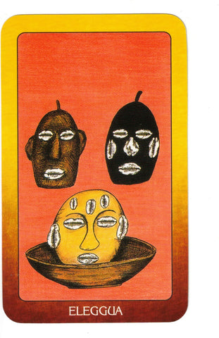 TAROT DE LOS ORISHAS, EL. UNA POTENTE COMBINACION DE SANTERIA, CANDOMBLE Y TAROT (LIBRO Y CARTAS) INCLUYE DIAGRAMA PARA MEDITACION Y LECTURA
