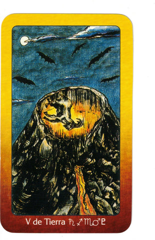 TAROT DE LOS ORISHAS, EL. UNA POTENTE COMBINACION DE SANTERIA, CANDOMBLE Y TAROT (LIBRO Y CARTAS) INCLUYE DIAGRAMA PARA MEDITACION Y LECTURA