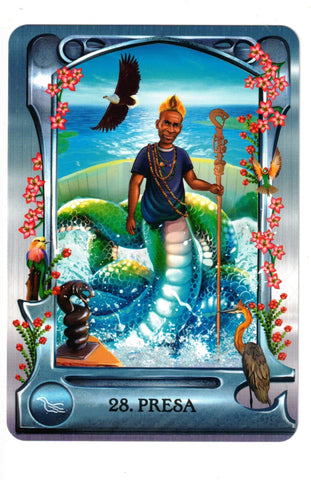 ORACULO ALQUIMICO DEL AGUA. UN MAZO DE 40 CARTAS CON MANUAL
(LIBRO Y CARTAS)