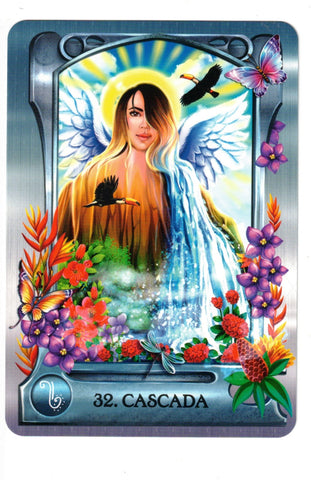 ORACULO ALQUIMICO DEL AGUA. UN MAZO DE 40 CARTAS CON MANUAL
(LIBRO Y CARTAS)