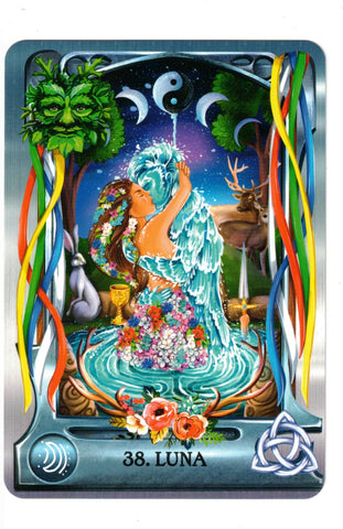 ORACULO ALQUIMICO DEL AGUA. UN MAZO DE 40 CARTAS CON MANUAL
(LIBRO Y CARTAS)