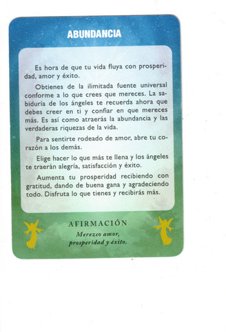 ANGELES DE LUZ, LOS. CARTAS