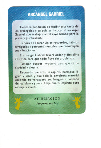 ANGELES DE LUZ, LOS. CARTAS