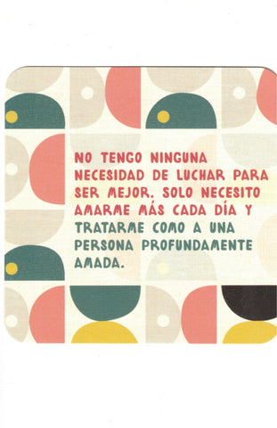 AMATE A TI MISMA. CARTAS