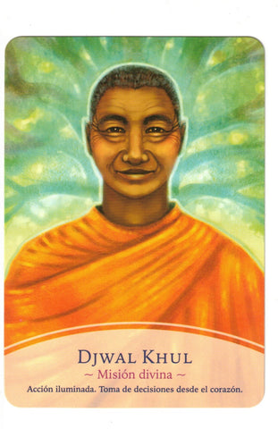 MAESTROS DIVINOS, LOS. ORACULO (LIBRO Y CARTAS)