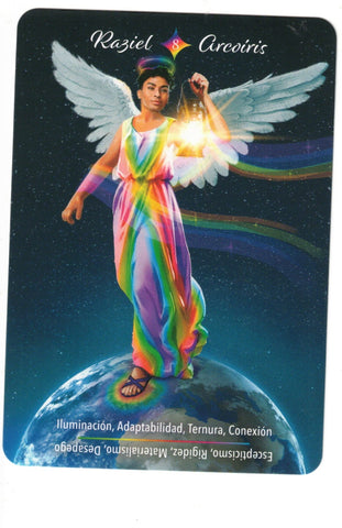 ANGELES Y AURAS. ORACULO (LIBRO Y CARTAS)