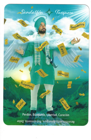 ANGELES Y AURAS. ORACULO (LIBRO Y CARTAS)